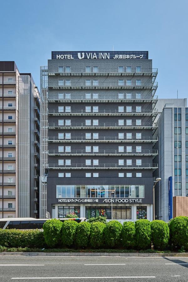 Via Inn Prime Shinsaibashi Yotsubashi Osaka Buitenkant foto